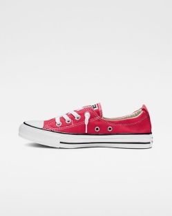 Converse Chuck Taylor All Star Shoreline Női Slip On Piros | PXTBZNC-HU